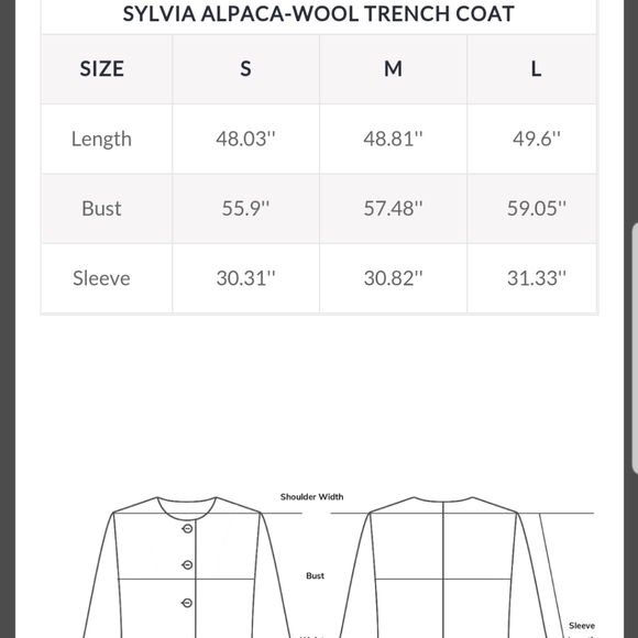 NWT Sylvia Alpaca Wool Belted Trench Coat (Buttermilk) - NAP Loungewear - Picture 7 of 15